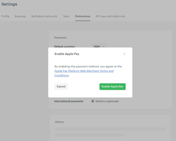 Apple Pay | Paystack Developer Documentation